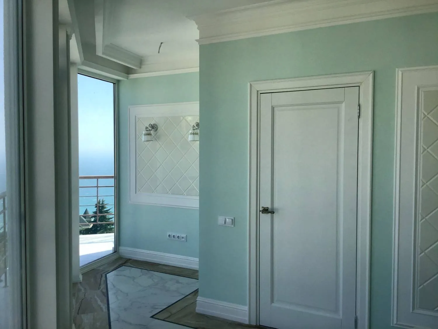 Contemporary home interior painting Glasgow West End