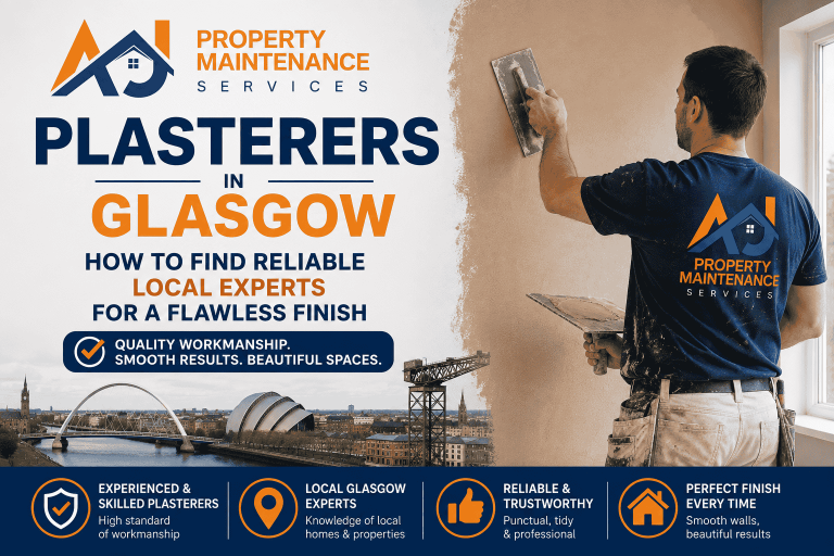Plasterers in Glasgow: How to Find Reliable Local Experts for a Flawless Finish