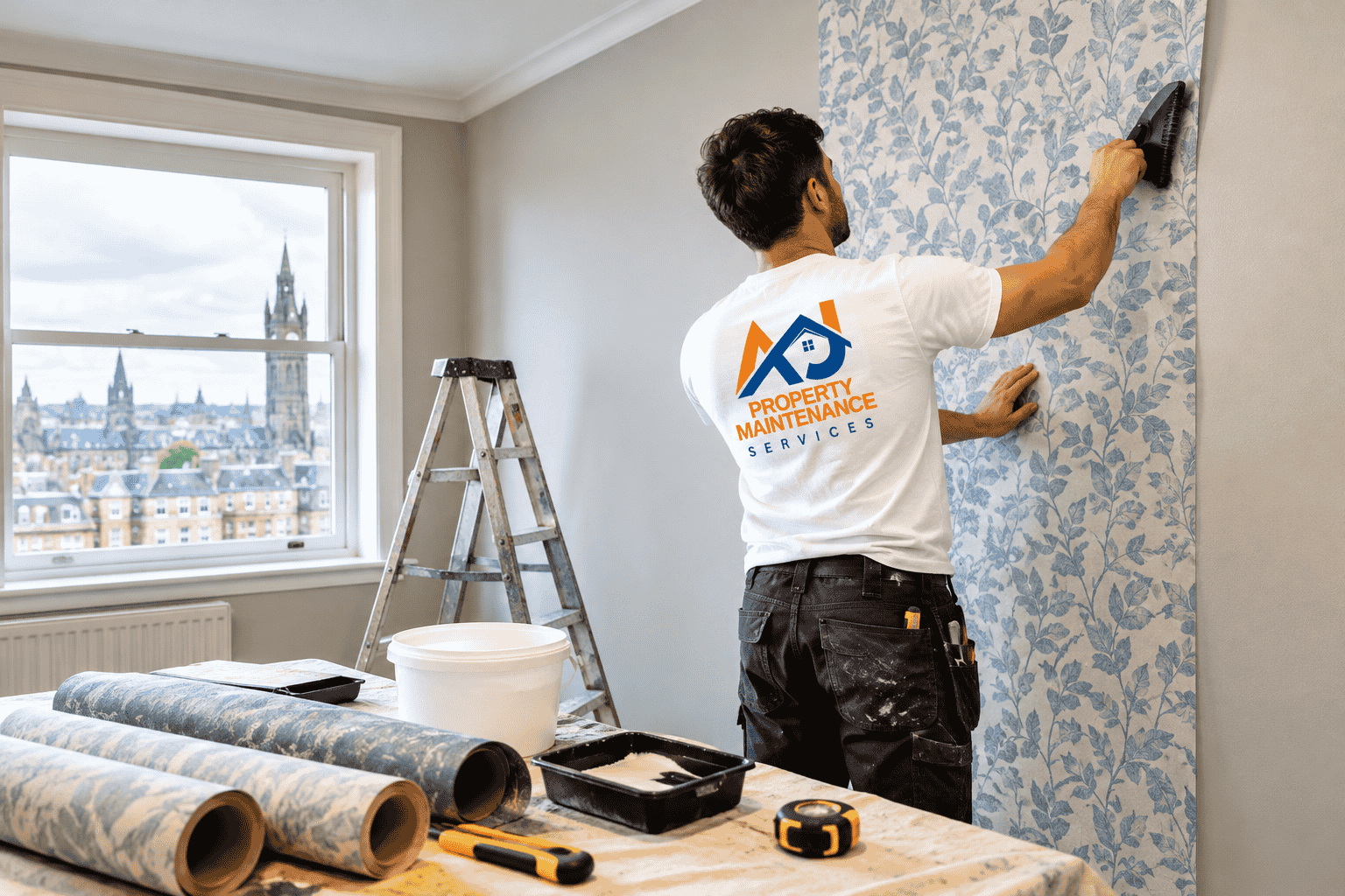 Wallpaperer Cost in Glasgow (2026): What You’ll Really Pay Per Room, Per Roll & Per Wall